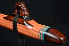Eastern Red Cedar Native American Flute, Minor, Bass G-3, #F46D